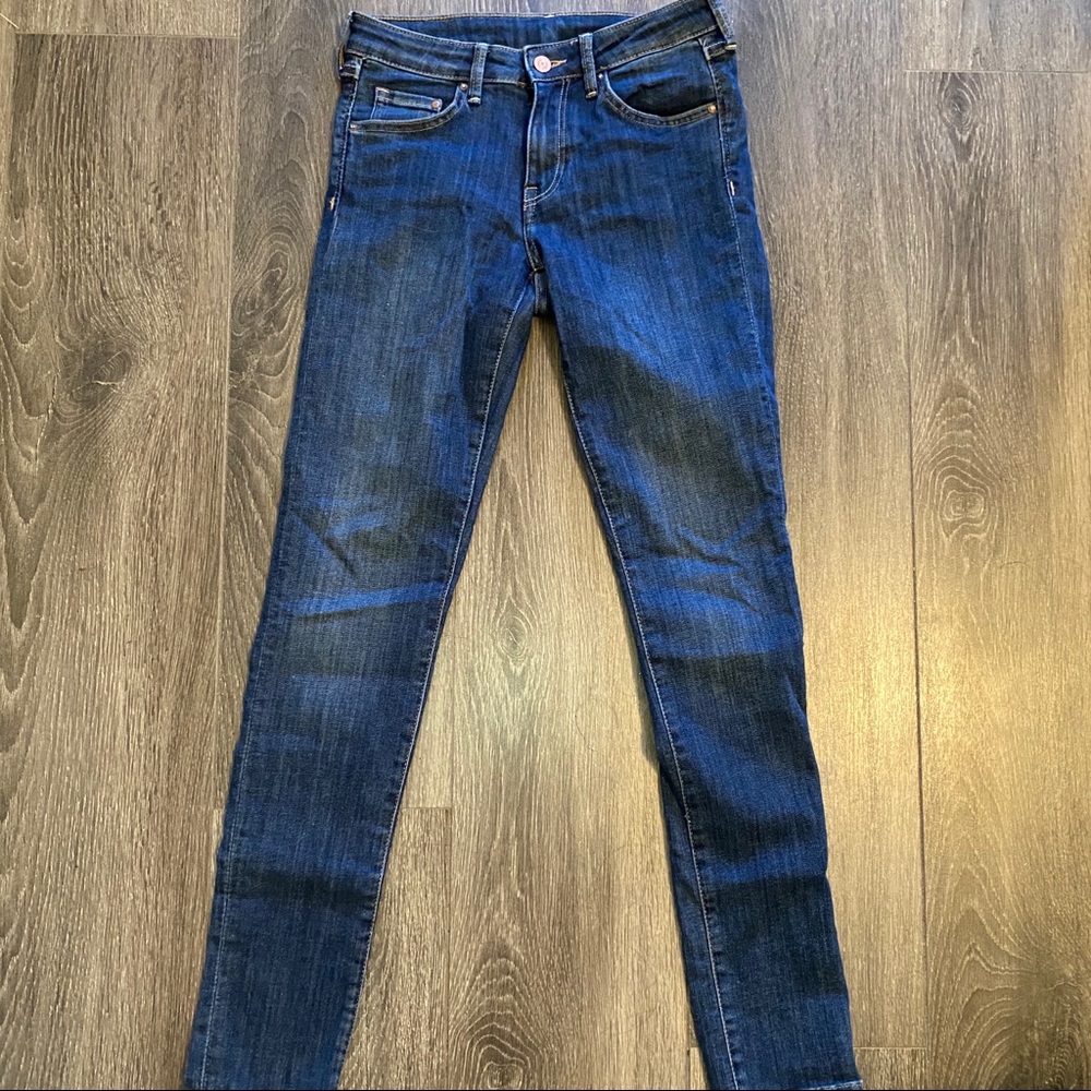 Skinny low waist jeans